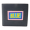 FENDI Vocabulary Wallet 7M0169.60E179 Calfskin Leather Blue
