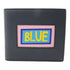 FENDI Vocabulary Wallet 7M0169.60E179 Calfskin Leather Blue
