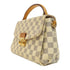 LOUIS VUITTON LV GHW Croisette 2 Way Bag N41581 Damier Azur White