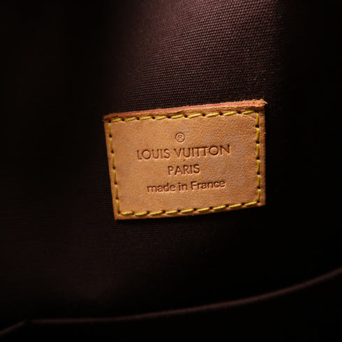 LOUIS VUITTON LV GHW Brentwood Tote Bag Handbag M91994 Vernis Winered