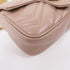 GUCCI GHW GG Marmont Chain Shoulder Bag 476433 Leather Dusty Pink
