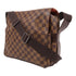 LOUIS VUITTON LV GHW Naviglio Shoulder Bag N45255 Damier Ebene Brown v1