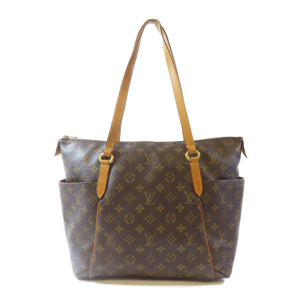 LOUIS VUITTON LV GHW Totally MM Shoulder Handbag M56690 Monogram Brown