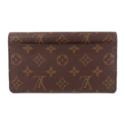 LOUIS VUITTON LV GHW Portefeuille Jeanne Long Wallet M62203 Monogram Brown