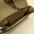 Chloe GHW Mini Faye Shoulder Bag Calfskin Suede Leather Light Brown