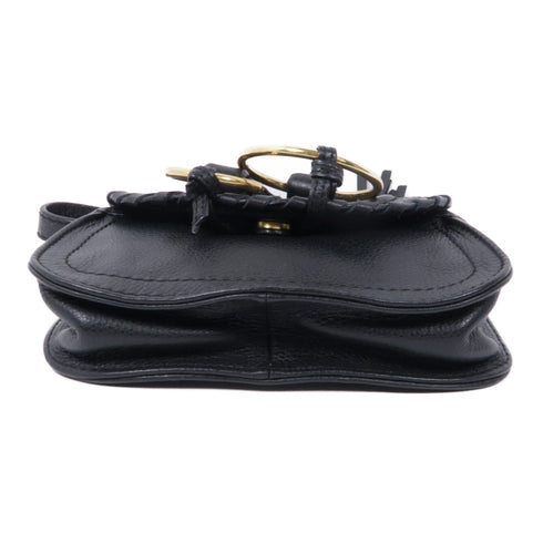 Chloe GHW Mini Polly Bag Shoulder Bag Calfskin Leather