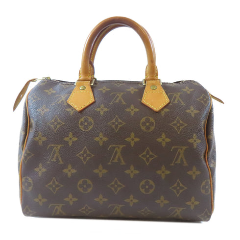 LOUIS VUITTON LV GHW Speedy 25 Handbag Boston Bag M41528 Monogram Brown