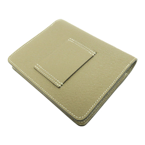 HERMES PHW Roulis Slim Waist Bag Chevre Leather Etoupe