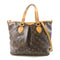 LOUIS VUITTON LV GHW Palermo PM 2 Way Bag M40145 Monogram Brown