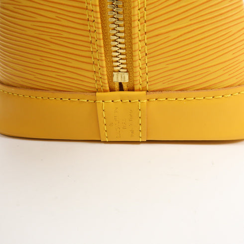 LOUIS VUITTON LV GHW Alma Hand Bag M52148 Epi Yellow