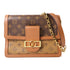 LOUIS VUITTON LV GHW Dauphine MM 2 Way Shoulder Bag M44391 Monogram Reverse v1