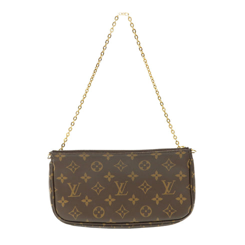 LOUIS VUITTON LV GHW MultiPochette Accessoires ShoulderBag M44840 Monogram Brown