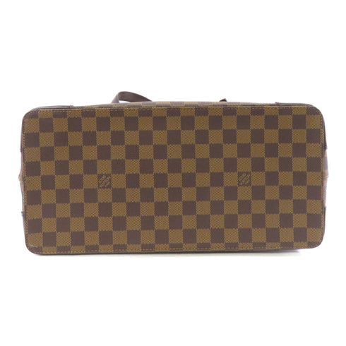 LOUIS VUITTON LV GHW Hampstead GM Shoulder Bag N51203 Damier Brown