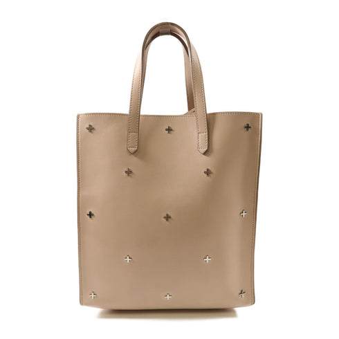 GIVENCHY SHW 2 Way Bag Calfskin Leather Beige