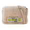 FENDI SHW Shoulder Crossbody Bag 8BR757 Wool Pink