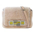 FENDI SHW Shoulder Crossbody Bag 8BR757 Wool Pink