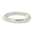 CARTIER D''amour Wedding Band Ring Platinum PT950 Cartier#51 US#5.75