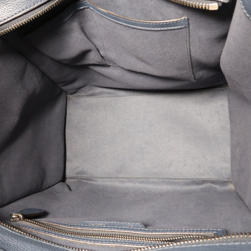 CELINE SHW Luggage Hand Calfskin Leather Blue