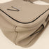 PRADA SHW Etiquette Bag Shoulder Bag 1BD123 Calfskin Leather Gray Grey