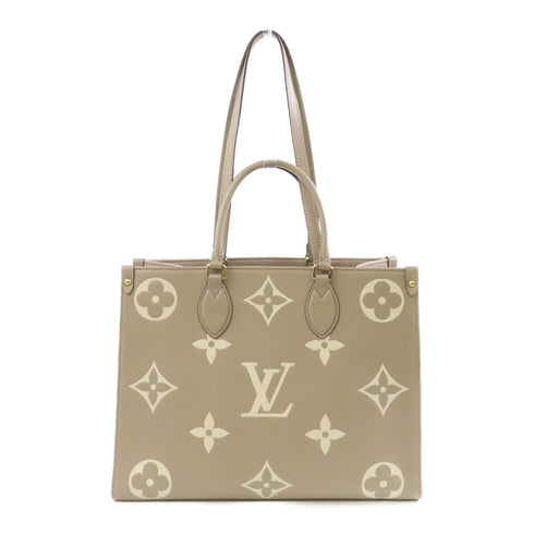 LOUIS VUITTON LV OnTheGo MM 2 Way Shoulder Tote Bag M45494 Monogram Empreinte