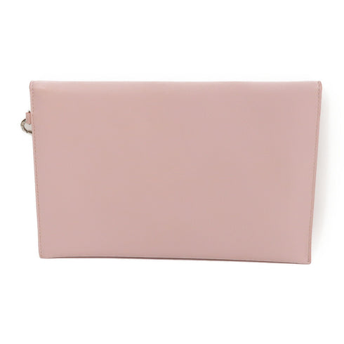 Christian Dior CD SHW Dior Addict Clutch Bag Calfskin Leather Pink