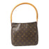 LOUIS VUITTON LV GHW Looping Shoulder Bag M51146 Monogram Brown