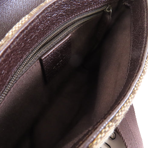 GUCCI GG SHW Waist Bag 131236 Canvas Brown