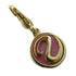 BVLGARI Top Charm 18K Yellow Gold Pink/Gold