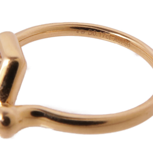 JEWELRY Diamond Ring 18K Pink Gold US#5