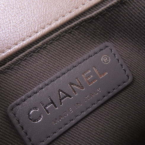 CHANEL Quilted SHW CC Boy Chanel Shoulder Bag Lambskin Leather #15932042 Pink