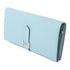 HERMES PHW Bearn Wallet Bleu Veau Epsom Leather Atoll Light Blue