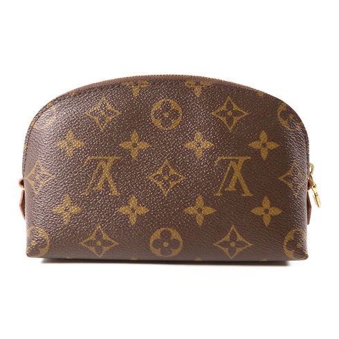 LOUIS VUITTON LV GHW Cosmetic Pouch Clutch M47515 Monogram Brown