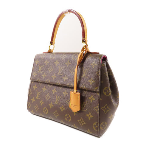 LOUIS VUITTON LV GHW Cluny BB 2 Way Shoulder Bag M42738 Monogram Brown