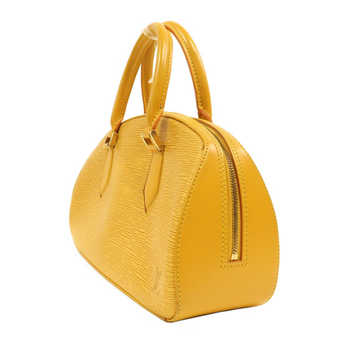 LOUIS VUITTON LV GHW Jasmin Handbag M52089 Epi Leather Yellow