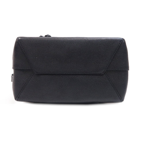 LOUIS VUITTON LV SHW Lock Me Backpack M41815 Calfskin Leather Black