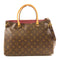 LOUIS VUITTON LV GHW Palas MM Shoulder Bag M41064 Monogram Brown