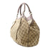 GUCCI GG GHW Sukey Tote Bag 211944 Canvas Brown