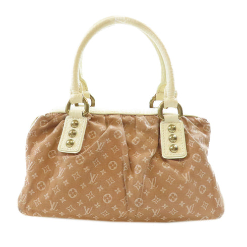 LOUIS VUITTON LV GHW Trapeze PM Handbag M40059 Monogram Mini Lin Brown/Beige