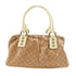 LOUIS VUITTON LV GHW Trapeze PM Handbag M40059 Monogram Mini Lin Brown/Beige