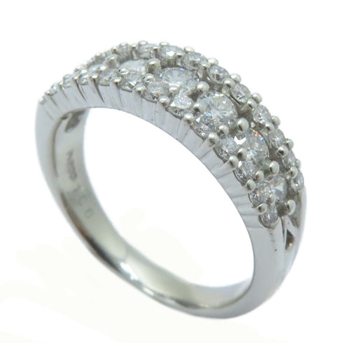 FINE JEWELRY 1.08ct Diamond Ring PT900 Platinum US#7.25