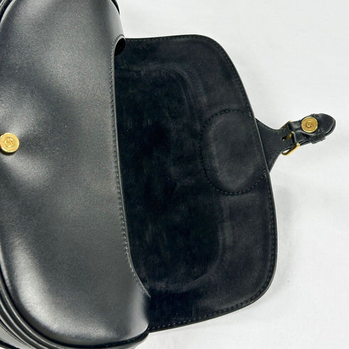 Christian Dior CD GHW Bobby East-West Shoulder Bag M9327UMOL Calfskin Black