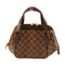 LOUIS VUITTON LV GHW Damier Belem PM Handbag Damier Ebene N51173 Brown