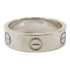 CARTIER Love Ring B4084700 18K White Gold Cartier#53 US#6.25