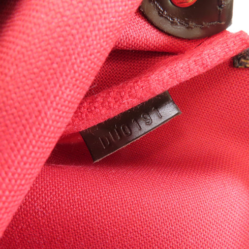 LOUIS VUITTON LV GHW Eva 2way Shoulder Bag N55213 Damier Ebene Brown v1