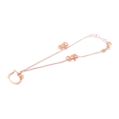 JEWELRY Hello Kitty Bracelet 18K Rose Gold