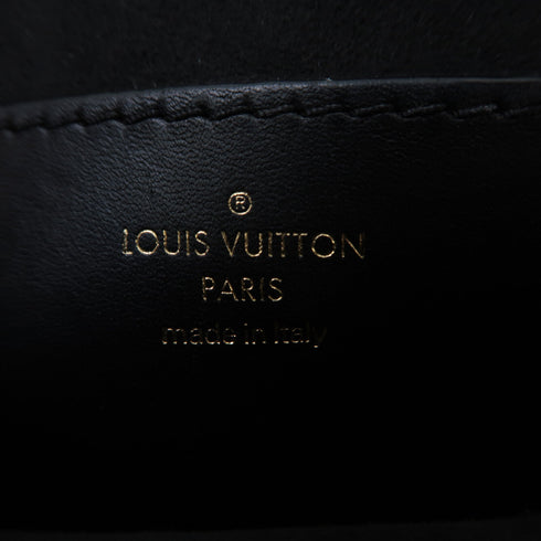 LOUIS VUITTON LV GHW New Wave 2 Way Bag M56461 Calfskin Leather Black
