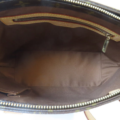 LOUIS VUITTON LV GHW Cabas Piano Shoulder Handbag M51148 Monogram Brown