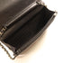 CHANEL CC SHW Wallet On Chain Shoulder Bag Lambskin Leather Black