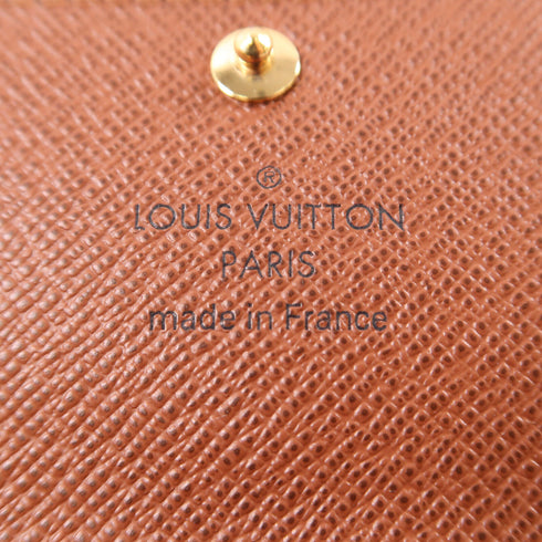LOUIS VUITTON LV GHW 6 Key Holder M62630 Monogram Brown