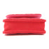 CHANEL Quilted CC GHW Chain Shoulder Crossbody Bag Fabric Red